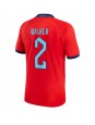 England Kyle Walker #2 Replika Borta Kläder VM 2022 Kortärmad